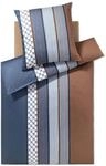 Joop! Bettw&auml;sche Cornflower Stripes 4069 deep Ocean - 28