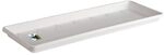 elho Barcelona Balkonkasten Untersetzer 50cm - Weiss | L 16.7 x B 45.5 x H 3 cm 
