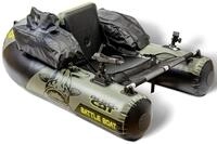 Black Cat Battle Boat - Bellyboot zum Wallerangeln, Belly Boot zum Wallerfischen,