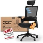 Ergotopia NextBack | Ergonomischer B&uuml;rostuhl 150kg belastbar gegen...