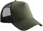 Beechfield Snapback Trucker, Gr&ouml;&szlig;e:One Size, Farbe:Olive Green/Black