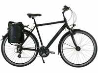 HAWK Trekking Gent Premium Plus Fahrrad Herren inkl. Tasche, 52 cm I Bike mit