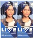 Schwarzkopf LIVE Ultra Bright Hair Dye, 095 Electric Blue PACK OF 2
