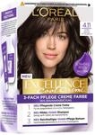 L'Or&eacute;al Paris Permanente Haarfarbe mit Farbergebnis, 100% Grauhaarabdeckung, Set mit