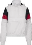 Urban Classics Damen Ladies 3-Tone Padded Pull Over Jacket Jacke, per Pack...