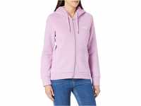 Superdry Womens OL Classic Ziphood Hooded Sweatshirt, Lavender Marl, XS