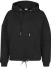 Urban Classics Damen Ladies Kimono Hoody Kapuzenpullover, per Pack Schwarz...