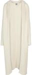 Urban Classics Damen Strickjacke Ladies Hooded Feather Cardigan whitesand 5XL