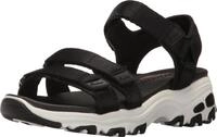 Skechers D Lites Fresh Catch Damenschuhe, Schwarz, 41 EU