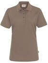 HAKRO Damen Polo-Shirt Performance - 216 - nougat - Gr&ouml;&szlig;e: M