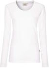 Women's Long-Sleeved Performance Top,Wei&szlig;,3XL
