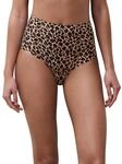 Chantelle Damen Softstretch Slip mit Hoher Taille, Leopard Nude, One Size