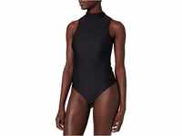 Urban Classics Damen Ladies Sleeveless Rib Turtleneck Body Unterwäsche, Black, 3XL