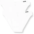 Skiny Damen Cotton Advantage Brazilian Slip, Wei&szlig;, 40 EU