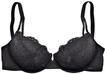 Lascana Damen Push-up-BH atmungsaktiv, Tr&auml;ger und R&uuml;ckenverschluss verstellbar,