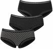 Lascana Damen Panty | mit grafischer Spitze an Taillen- und Beinabschl&uuml;ssen,...