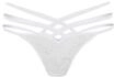 Lascana Damen String mit Jacquardspitze - Transparenter