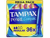 Tampax Compak Pearl Regular Tampons, 36 Stück
