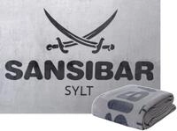 Sansibar Sylt Wohndecke Kuscheldecke Tagesdecke Sofadecke Microfaser 150x200 cm