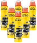 L'Or&eacute;al Men Expert K&ouml;rperpflege, Effektives Sport Deospray f&uuml;r M&auml;nner,