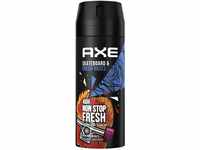 Axe Bodyspray Skateboard & Fresh Roses Deo ohne Aluminium sorgt 48 Stunden lang für