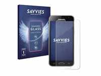 Savvies Panzer Schutz Glas für Samsung Galaxy J3 / J3 Duos (2016) 9H Hartglas,