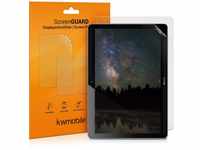 kwmobile 2X Tablet Schutzfolie kompatibel mit Huawei MediaPad T3 10 Folie - Full