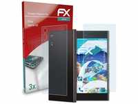 atFoliX Schutzfolie kompatibel mit Sony Xperia XZ Folie, ultraklare und...
