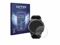 Savvies Panzer Schutz Glas für Samsung Gear S3 Frontier / S3 Classic (3...