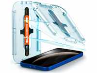 Spigen Glas.tR EZ Fit Schutzfolie kompatibel mit iPhone 12, iPhone 12 Pro, 2...