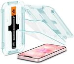 Spigen Glas.tR EZ Fit Schutzfolie kompatibel mit iPhone 17e, iPhone 16e, iPhone 14,