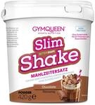 GymQueen Slim Shake, Schokolade, 420 g | Mahlzeitenersatz mit 21 g Protein pro