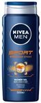 Nivea Men Duschgel f&uuml;r K&ouml;rper, Gesicht & Haar, Flasche, Sport(1 x 500 ml)