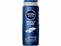 NIVEA Protect&Care Pflegendes Duschgel für Herren mit Aloe Vera 500ml