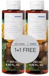 KORRES Santorini Grape 1 +1 Duschgel Set, vegan, dermatologisch getestet, 2x...