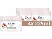 Dove Creme-Dusch-Peeling Granatapfel & Sheabutter Scrub Körper Peeling für