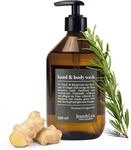 Jean & Len Hand & Body Wash Rosemary und Ginger, reinigt und pflegt die Haut,