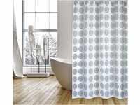 Cotexsa by MSV Premium Anti-Schimmel Textil Duschvorhang - Anti-Bakteriell mit 12