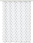 Kleine Wolke Anchor Duschvorhang TXT Dunkelblau, 240x180 cm