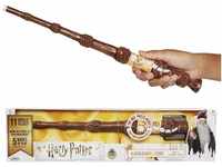 Harry Potter 73212 Dumbledore's magischer Zauberstab mit Funktion, 38 cm, braun