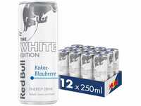 Red Bull Energy Drink Kokos-Blaubeere Dosen Getränke White Edition 12er Palette,