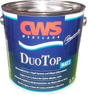 CWS CD Color Duo Top Matt, 0,75 L weiss, Matter Allroundlack auf Alkyd-Silikon-Basis.