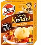 Pfanni Kartoffelkn&ouml;del in Kochbeuteln halb & halb