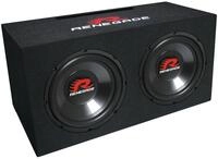 Renegade RXV1002-2x25cm Geh&auml;use-Subwoofer