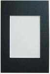 walther design Passepartouts schwarz f&uuml;r Rahmenformat: 18 x 24 cm, Bildformat:...