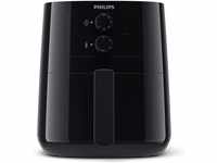Philips Essential Airfryer Heissluftfriteuse - 4,1-Liter-Pfanne, Fritteuse Ohne Öl,