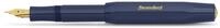 Kaweco CLASSIC SPORT F&uuml;llhalter Navy mit vergoldeter Edelstahlfeder und