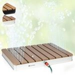 blumfeldt Mobile Gartendusche, Aussendusche f&uuml;r den Garten, Bodendusche mit 4m