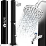 tillvex Solardusche 35 Liter inkl. Abdeckung | Solar Garten-dusche warmes Wasser 