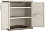 Kis Kunststoffschrank "Excellence XL" niedrig, 1 St&uuml;ck, sandfarben, 9681000 0313 02